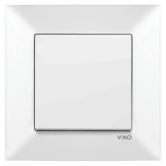 გადამრთველი VIKO MERIDIAN 1-ნი თეთრი