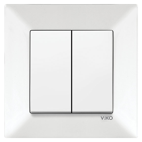 გადამრთველი VIKO MERIDIAN 2-ნი კრემი