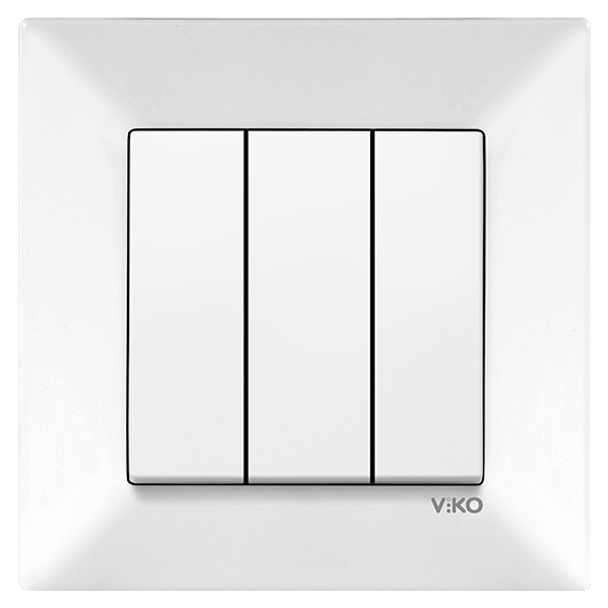 გადამრთველი VIKO MERIDIAN 3-ნი კრემი