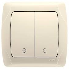 გადამრთველი რევერსი VIKO CARMEN 2-ნი კრემი