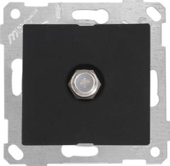 როზეტი  ტელევიზია  შავი RITA TV SOCKET F FEMALE BLACK