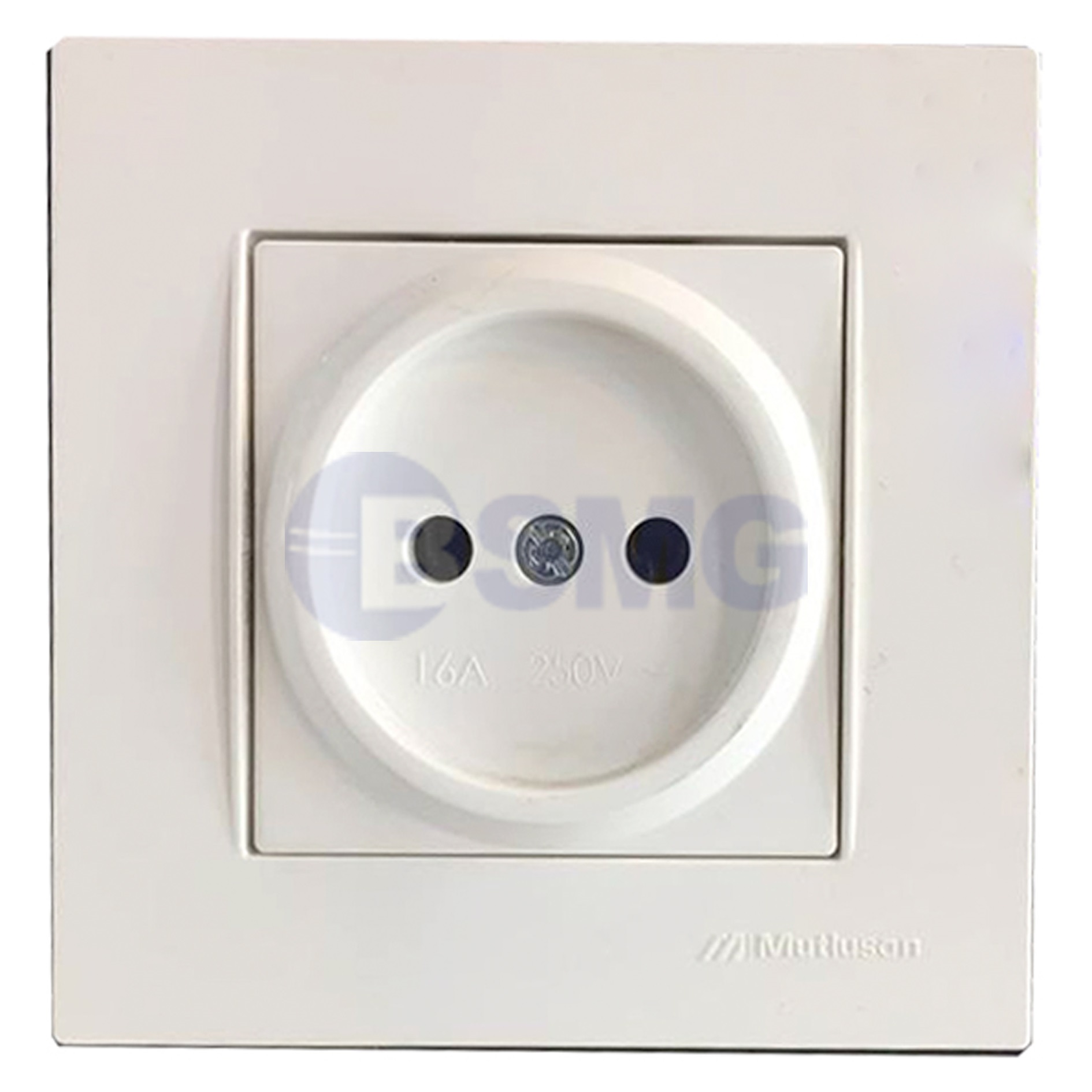 როზეტი თეთრი RITA SOC.OUTLET WHITE