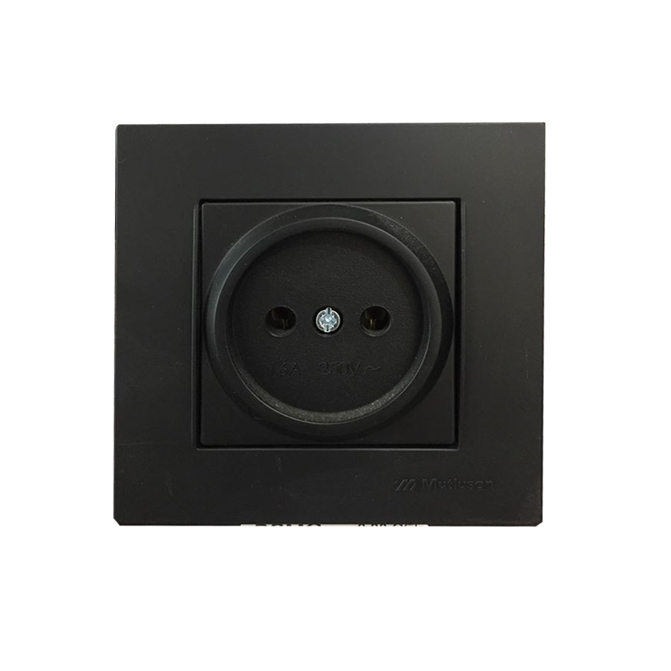 როზეტი შავი RITA SOC.OUTLET BLACK