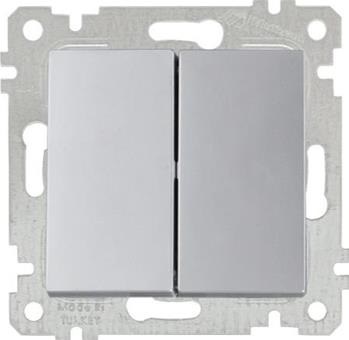 ჩამრთველი ორიანი ვერც.RITA TWOG.ONE WAY CONTROL INOX