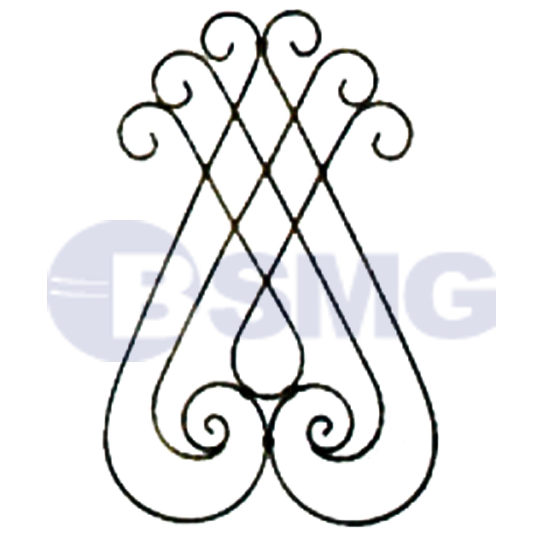 KF -3173; ჭედური კონსტრუქცია;  55სმX80სმ