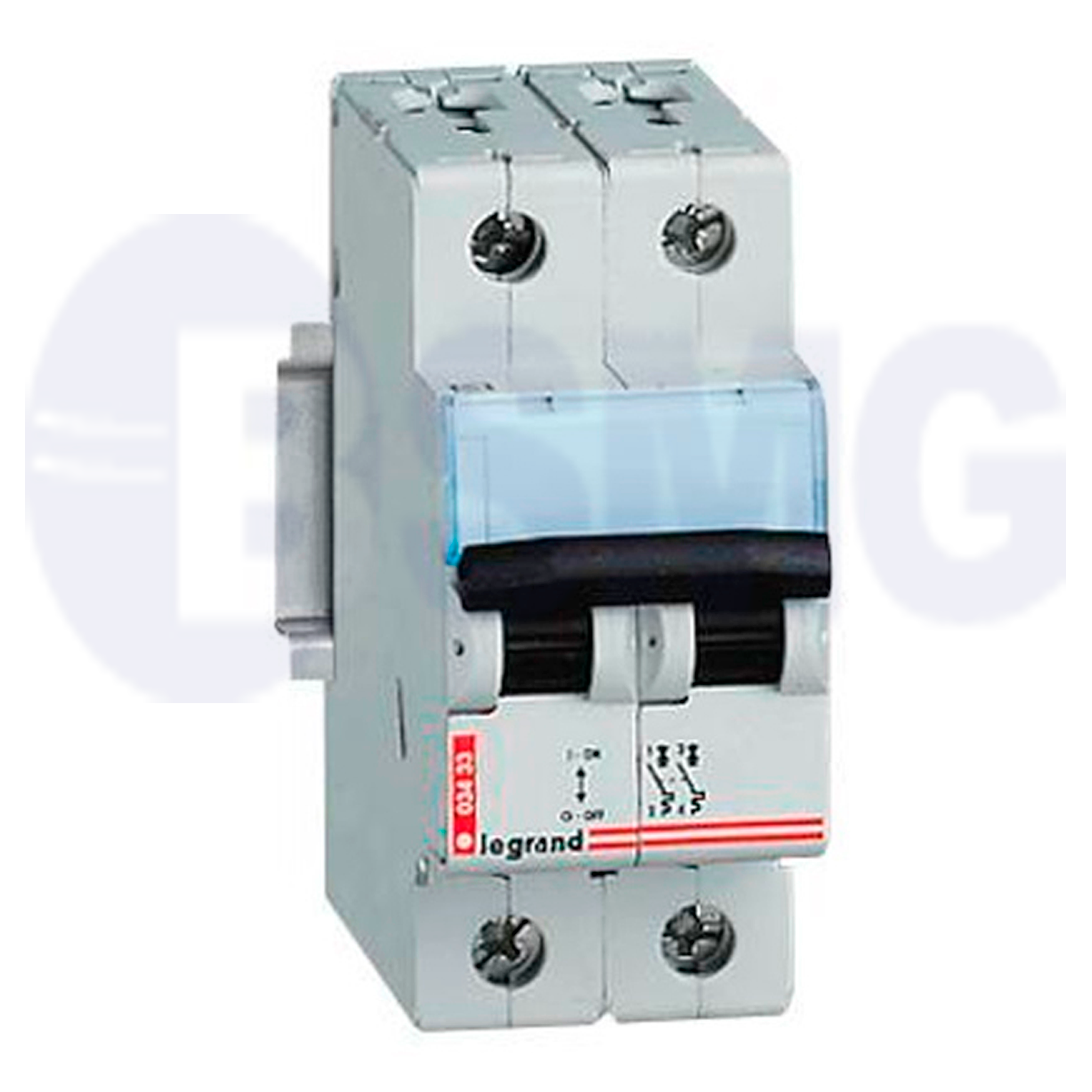 ავტომატური გამომრთველი LEGRAND XG3 2K B 50 6 KA