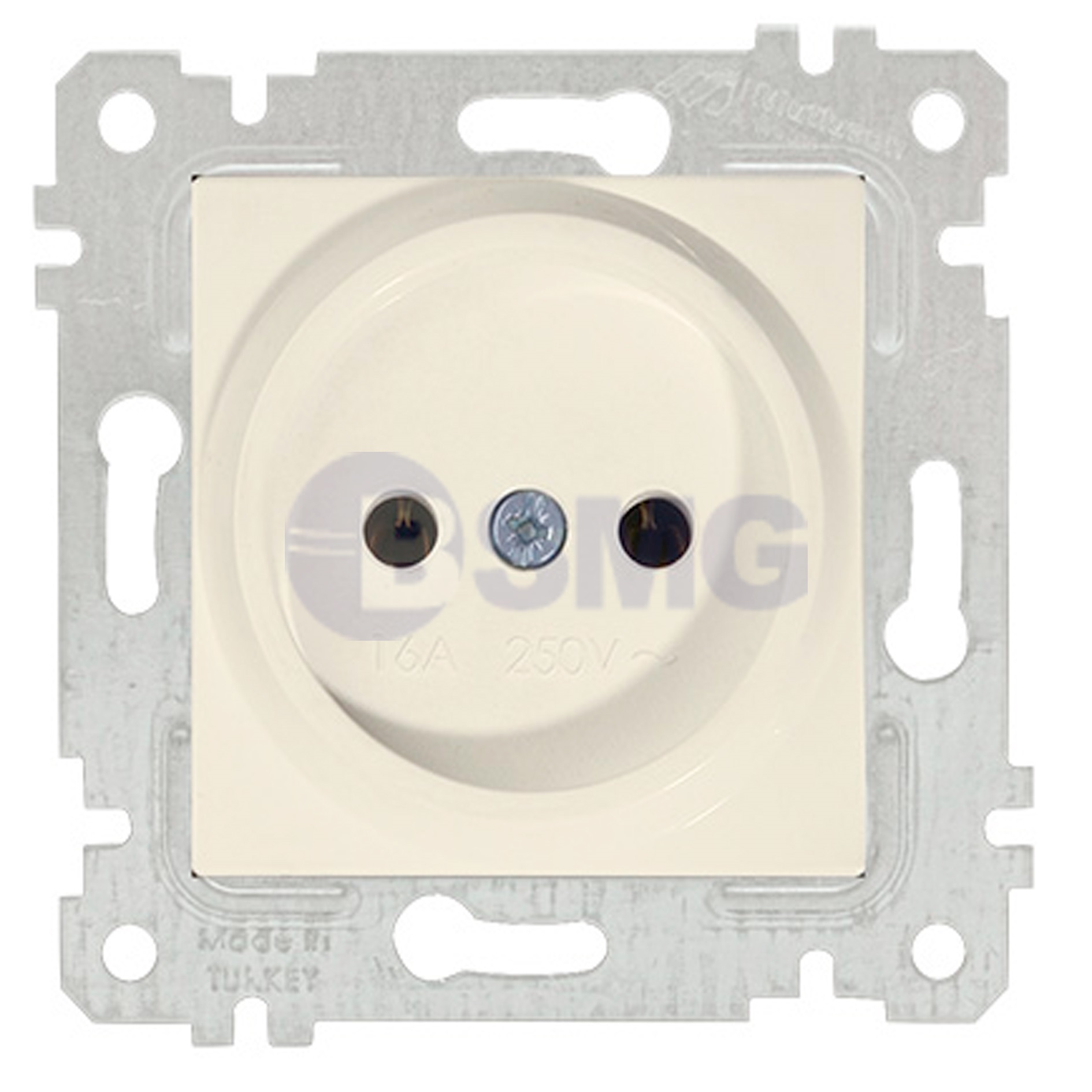 როზეტი კრემი RITA NON EARTED SOCKET CREM