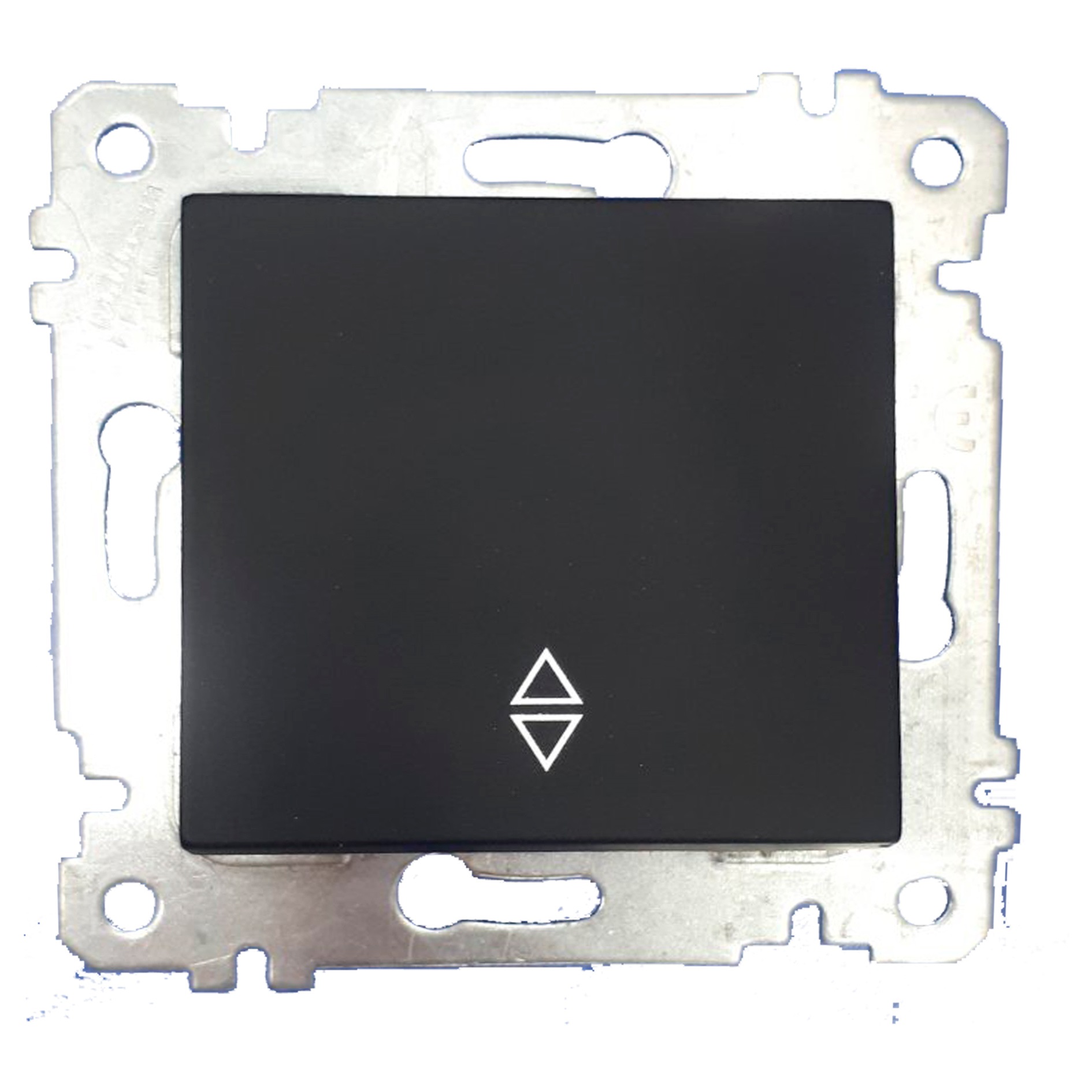 ჩამრთველი  რევერსი შავი  RITA ONEG.TWO WAY SWITCH BLACK