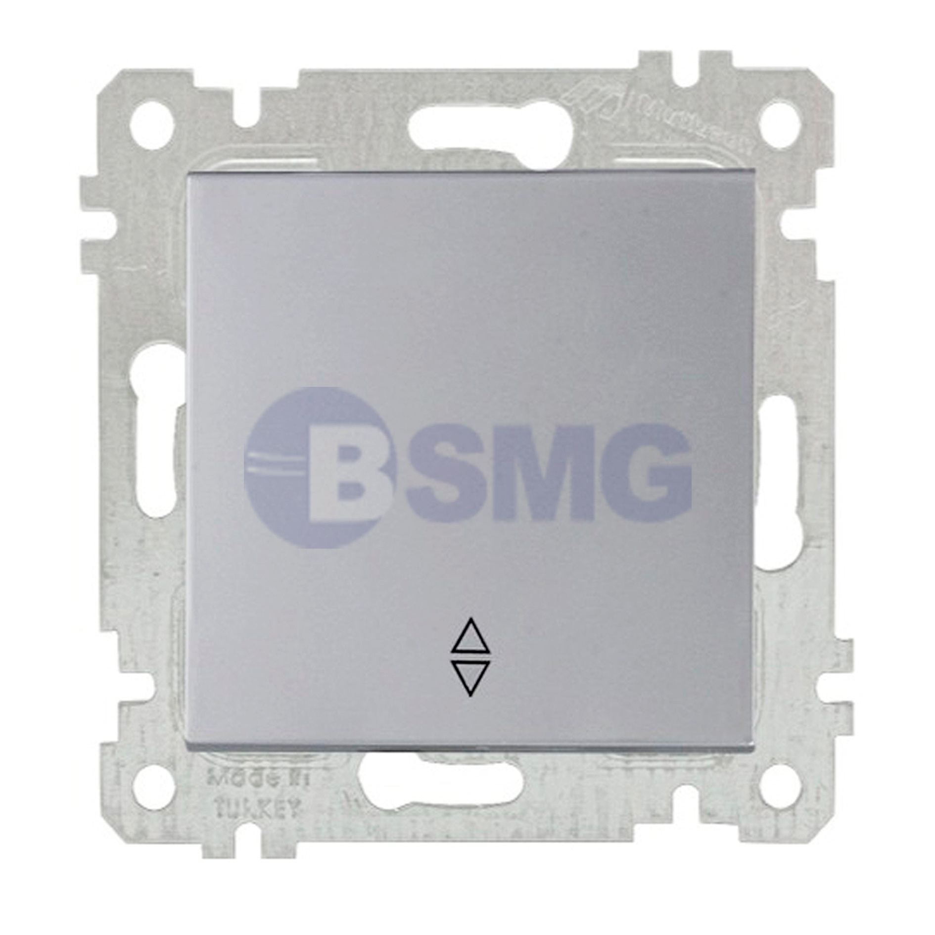 ჩამრთველი რევერსი ვერც. RITA ONEG.TWO WAY SWITCH INOX