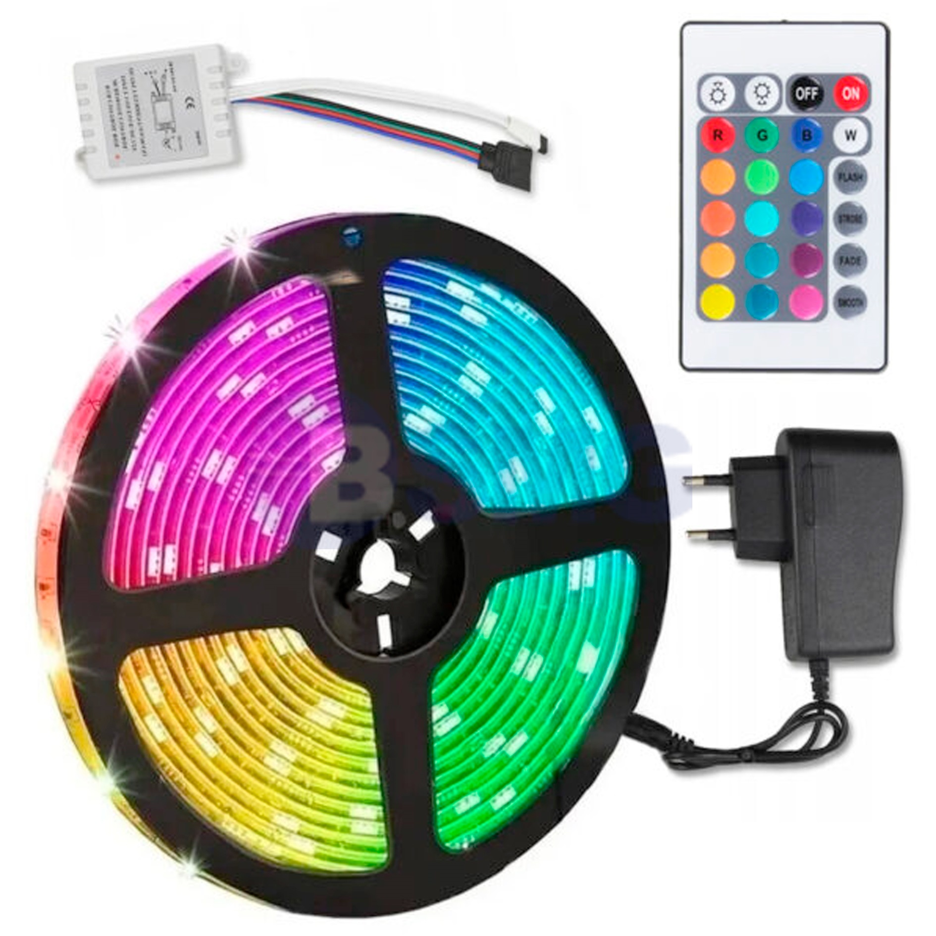 სანათი ლენტა 2014 50*50 LED blue silikon