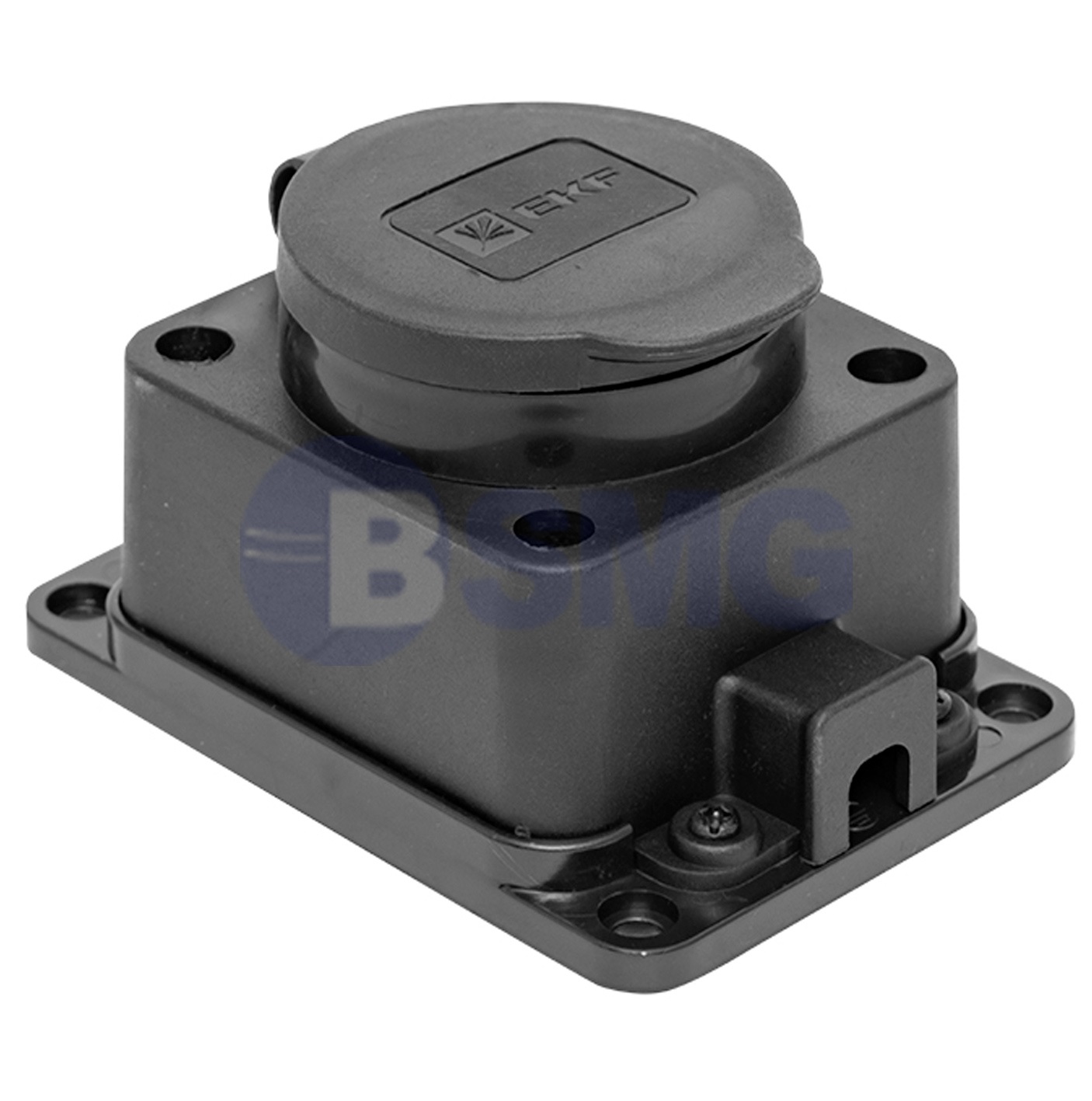 როზეტი/კაუჩუკის/კედლის 1ბ 16A  EKF