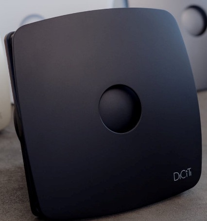 გამწოვი RIO4C Matt black/კლაპნით D98 ERA