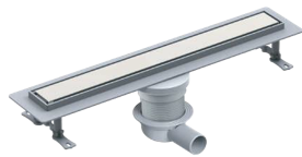 საშხაპე დრენაჟი / Ø 50 80 CM ჰორიზონტალური გასასვლელი/SHOWER CHANNEL - PERA - EUROLINE WITH MEMBRANE - PLASTIC BODY - Y360° - H.O - 80 CM