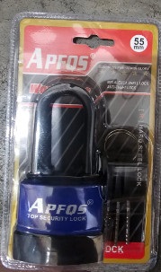 ბოქლომი APFOS 55მმ მაღალი (03-20)