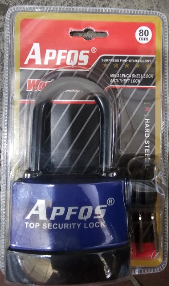 ბოქლომი  APFOS 80მმ მაღალი; (03-22)