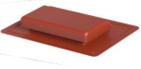 სახურავის ვენტილაცია წითელი/ SHINGLE  VENTILATION - 33X44X8,5 CM - RED
