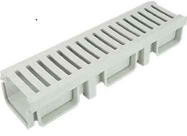 სადრენაჟო არხი/PLASTIC DRAINAGE CHANNEL 100 x 130X1000 mm  V.O