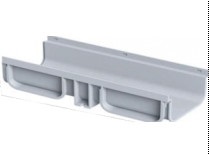 სადხრენაჟო არხი 200*500/PLASTIC DRAINAGE CHANNEL 200X500 mm  V.O