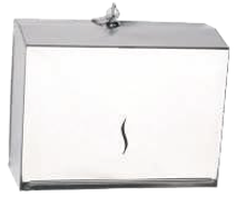 ხელსახოცის დისპენსერი /Z FOLDED PAPER DISPENCER 20x9x26 cm 200 PCS SS.430