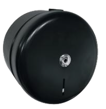 ტუალეტის ქაღალდის დისპენსერი - შავი STINGY WC PAPER DISPENCER 20X13 cm BLACK