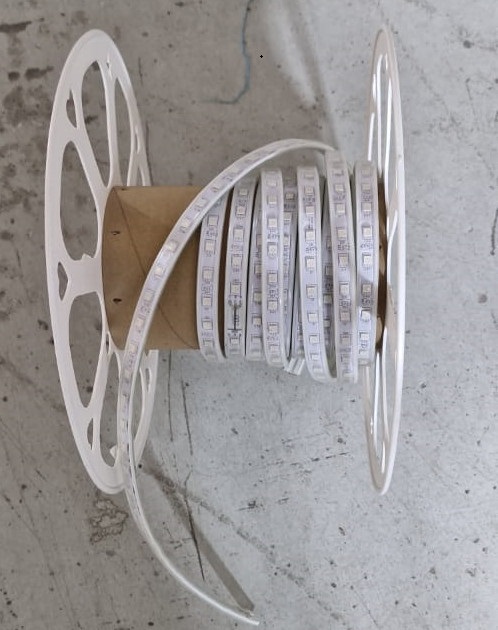 სანათი ლენტი 1 ხაზი HL10102 Ribbon light RGB 220v 5050 60led/m,1 line,12mm PCB, Aluminum wire,100m/r