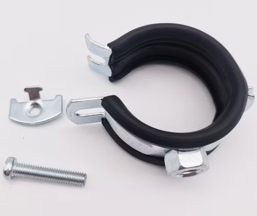 მილის სამაგრი (166მმ)   6" M10 /PIPE CLAMP WITH NUT (SET) 6" M10