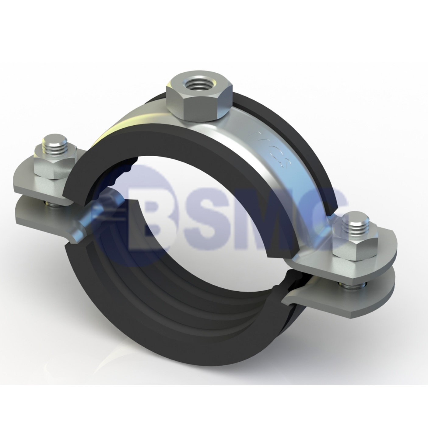 მილის სამაგრი (123მმ)   4 1/2" M10 /PIPE CLAMP WITH NUT (SET) 4 1/2" M10