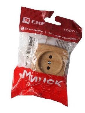 გ/როზეტი 1ბ/10Aღიახისფერი/minskiEKF