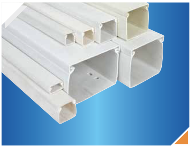 კაბელ-არხი 40*40(2მეტრი)/DE-PA 40*40 A Series Cable Trunking