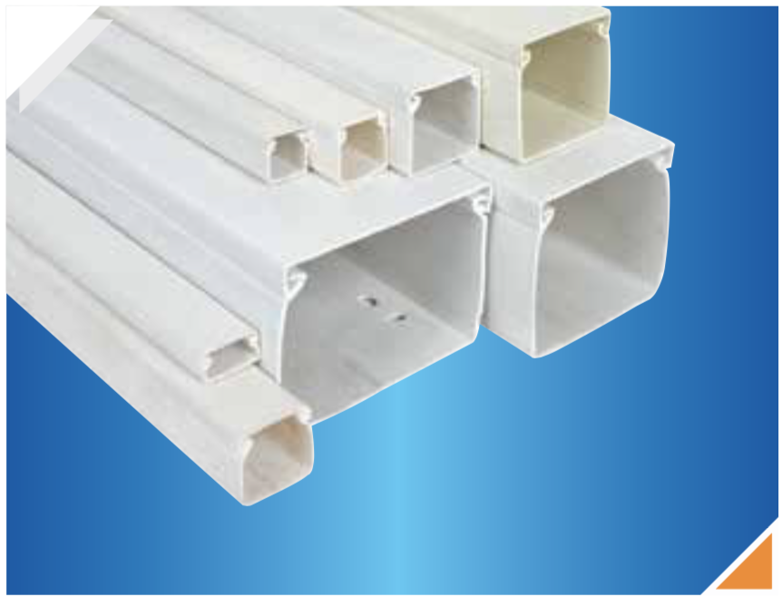 კაბელ-არხი 100*40(2მეტრი)/DE-PA 100*40 A Series Cable Trunking