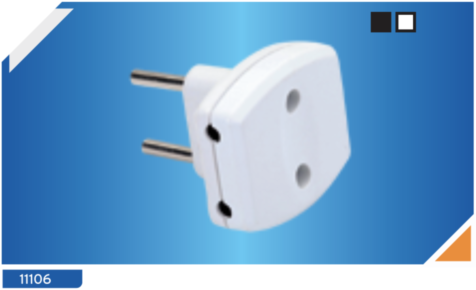 გადამყვანი 3-ანი ჩამრთველით /DE-PA Triple Plug & Socket
