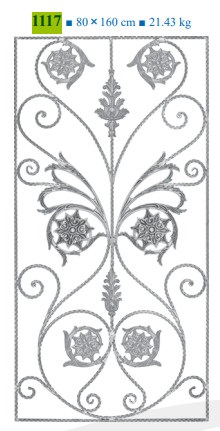 ჭედური კონსტრუქცია 1117;     80x160სმ