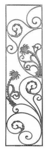 ჭედური კონსტრუქცია 1171;     40x160სმ