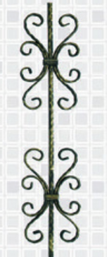 KF -1230; ჭედური კონსტრუქცია;  15,5სმX80სმ