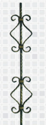 KF -1250; ჭედური კონსტრუქცია;  14,5სმX80სმ