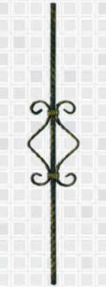 KF -1251; ჭედური კონსტრუქცია;  14,5სმX80სმ