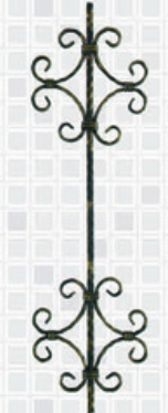 KF -1282;ჭედური კონსტრუქცია;  22სმX80სმ