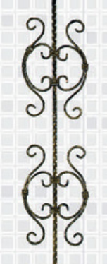 KF -1284; ჭედური კონსტრუქცია;  20სმX80სმ