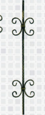 KF -1322; ჭედური კონსტრუქცია;  15,5სმX80სმ