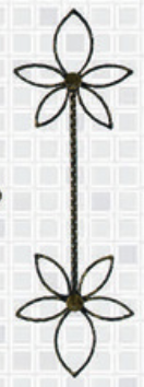 KF -1463; ჭედური კონსტრუქცია;  25სმX80სმ