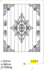 ჭედური კონსტრუქცია 1488;    125x160სმ