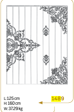 ჭედური კონსტრუქცია 1489;    125x160სმ