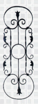 KF -1580; ჭედური კონსტრუქცია;  30სმX80სმ