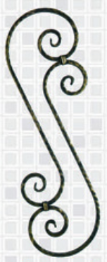 KF -1592; ჭედური კონსტრუქცია;  26სმX80სმ