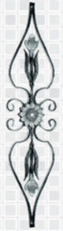 KF -1868; ჭედური კონსტრუქცია; 18სმX80სმ