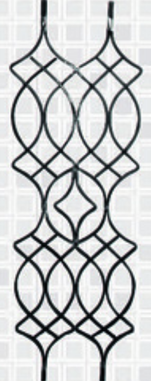 KF -1873; ჭედური კონსტრუქცია;  29სმX80სმ