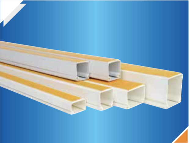 კაბელ-არხი წებვადი 20*10(2მეტრი)/DE-PA 20*10 A Series Cable Trunking