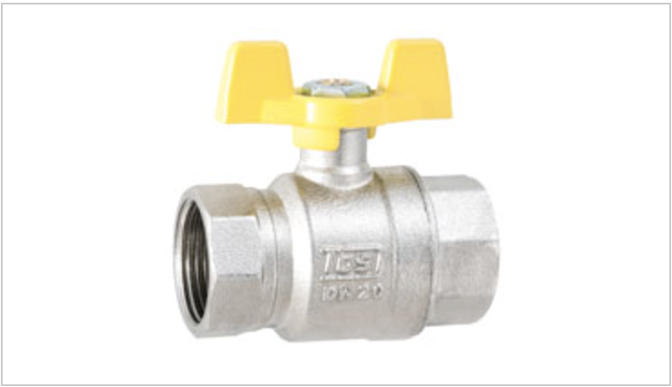 ბუნებრივი აირის ვინტილი პეპელა 1/2    210-KS   TDS