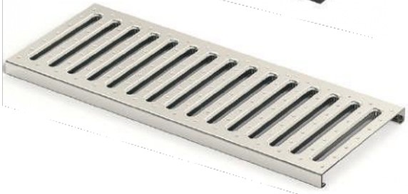 გისოსი / ბადე/STAINLESS STEEL GRILL  200x500 mm (SQUARE)