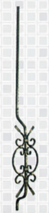 KF -2152; ჭედური კონსტრუქცია;  19სმX80სმ